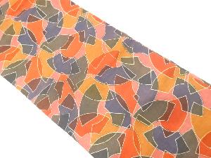 地紙模様　名古屋帯